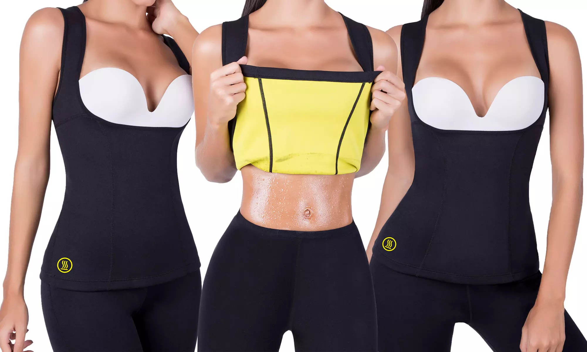 Hot Shapers Waist-Trimmer Slimming Shirt - Primary Image