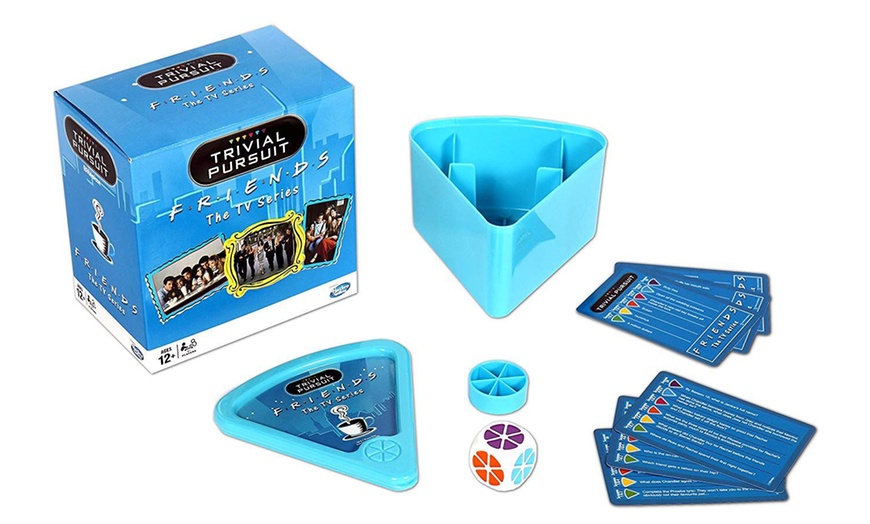 Image 1: Winning Moves Friends Trivial Pursuit Game