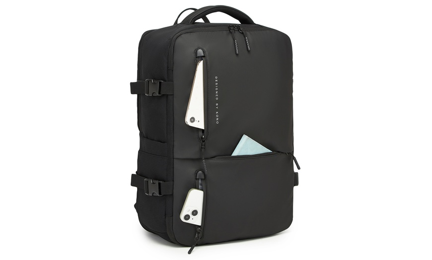 Image 10: Handbaggage rugzak met laptopvak