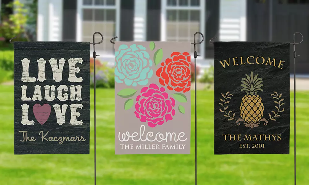 Create Your Own Custom Outdoor Garden Flag Today