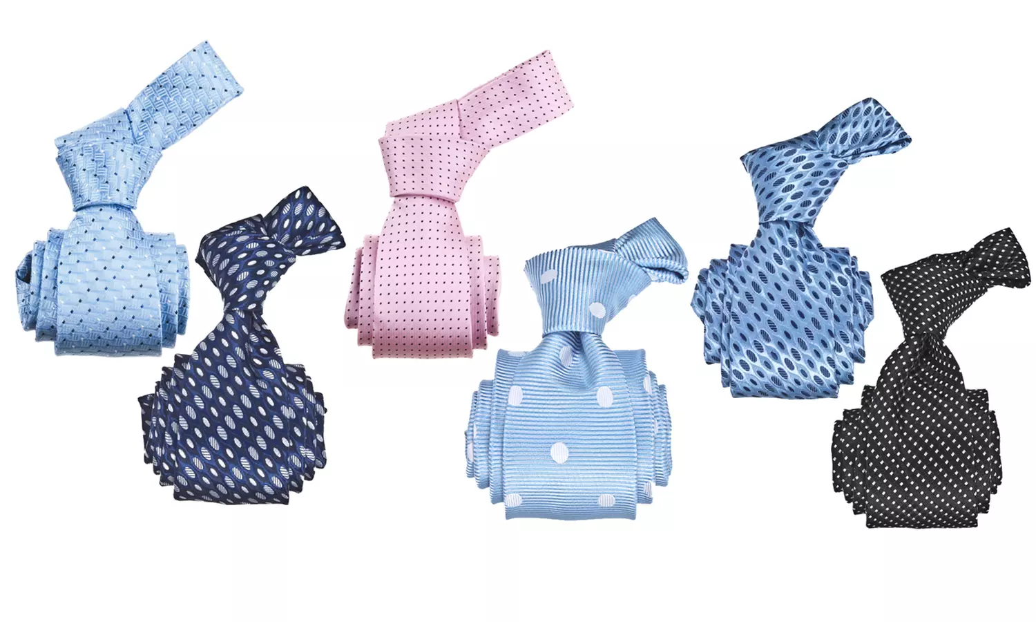 Republic Men's Patterned Woven Microfiber Tie - Primary Image