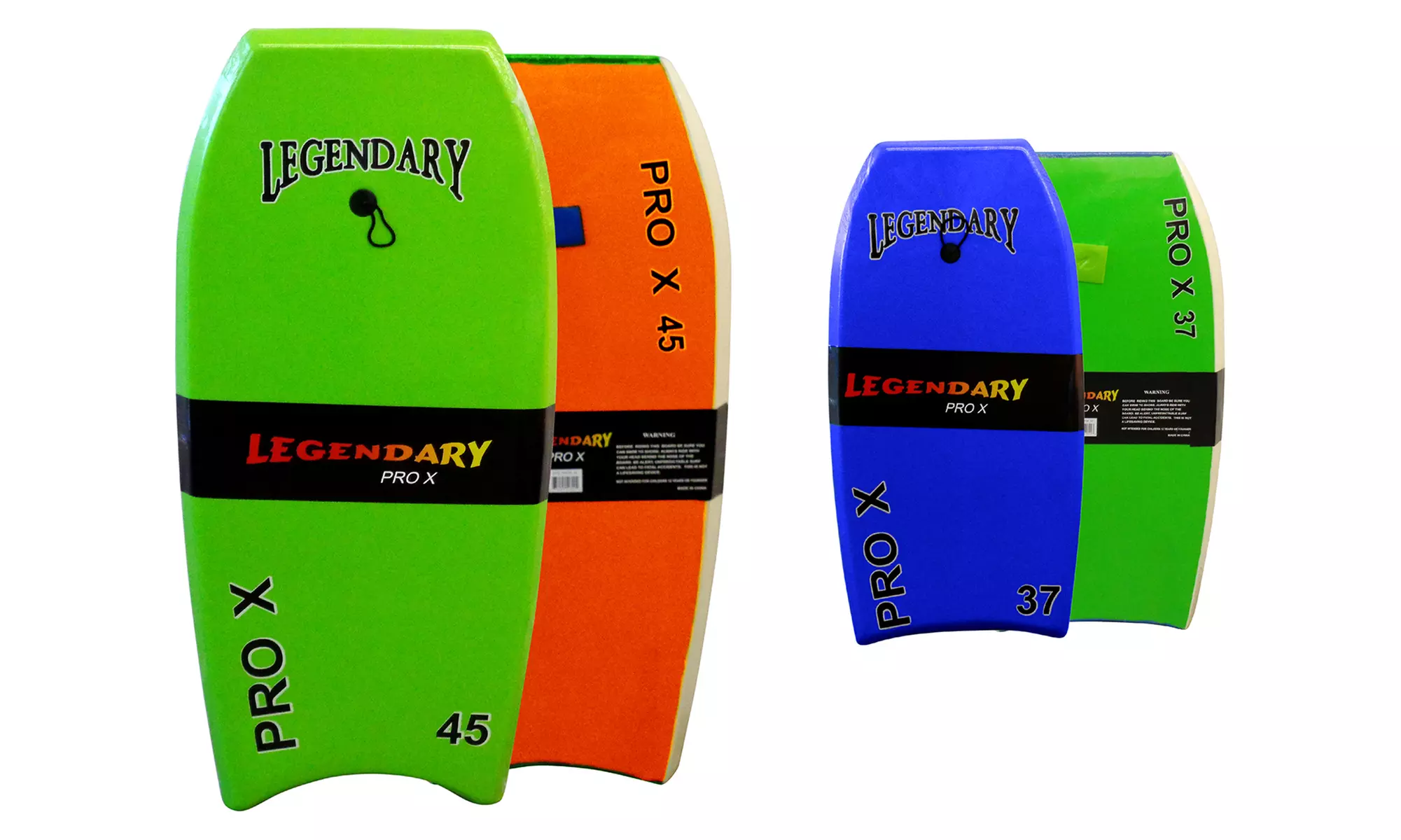Legendary Pro X Slick Bottom Hard Bottom Body Surfing Board - Primary Image