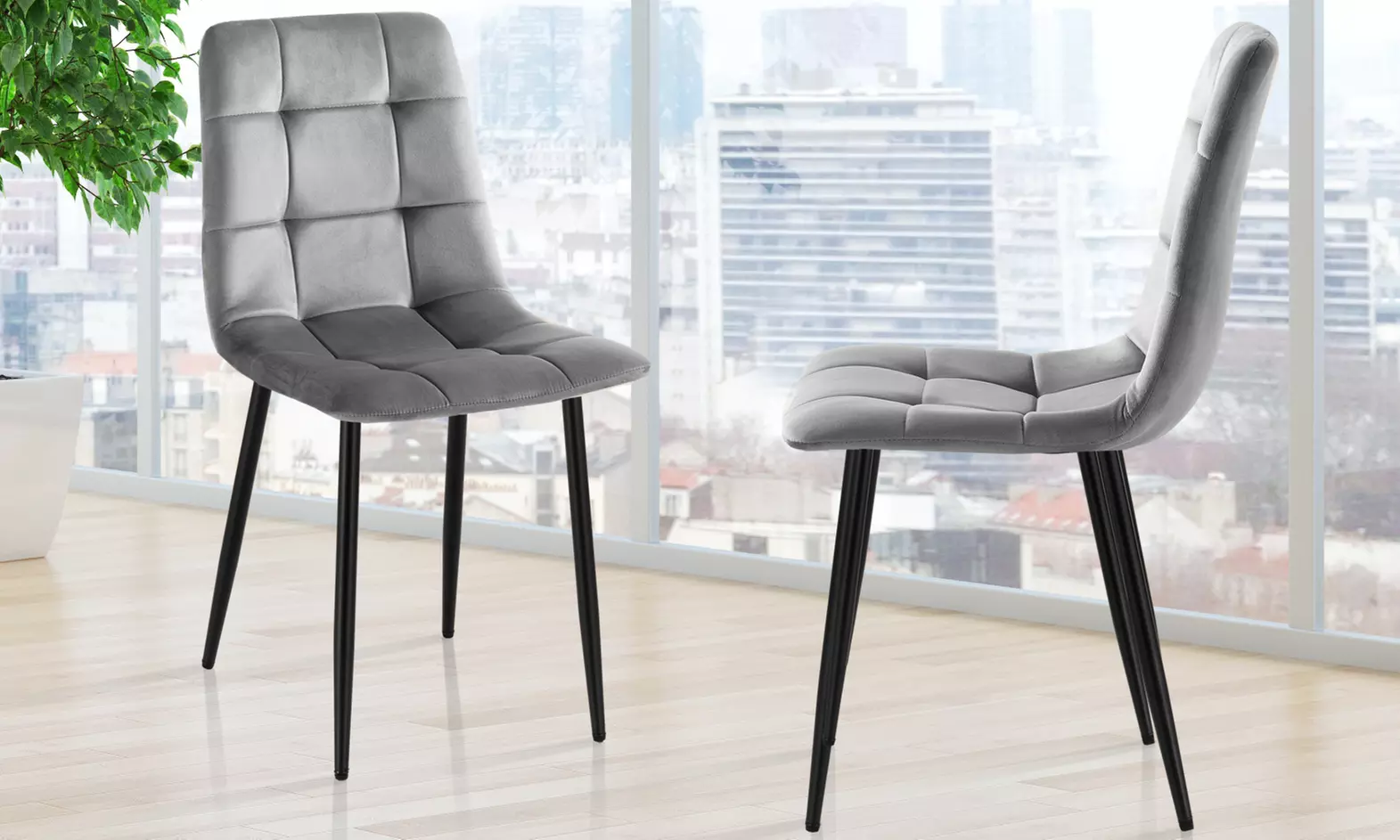 Lot de 4 chaises Corfu d'Oreste Luchetta