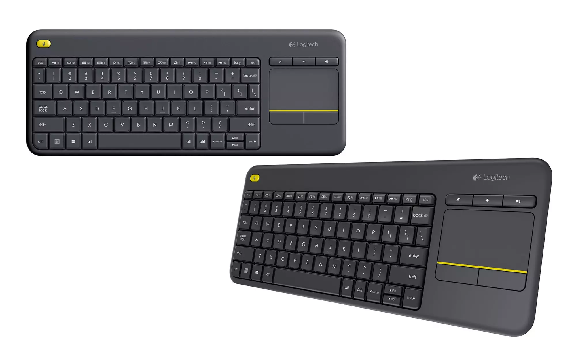 Logitech K400 Plus Wireless Keyboard with Built-In Touchpad (Manufacturer Refurbished)  - Primary Image