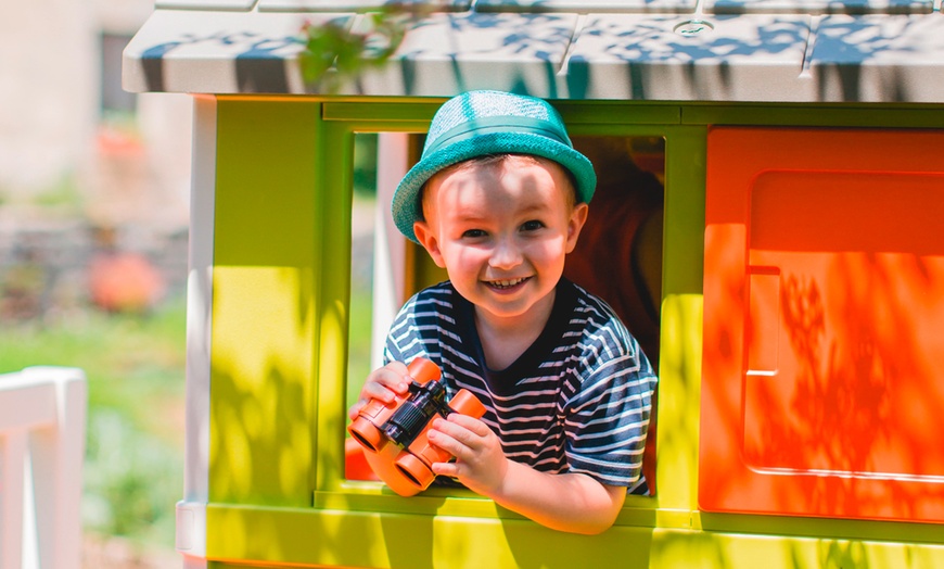 Image 3: Smoby Kids' Stilt House with Slide