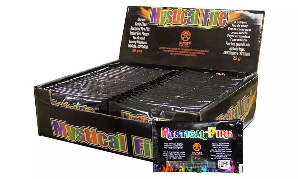 Mystical Fire Flame Colorant Variety Packs (12, 25, or 50 Packs) - Second Medium
