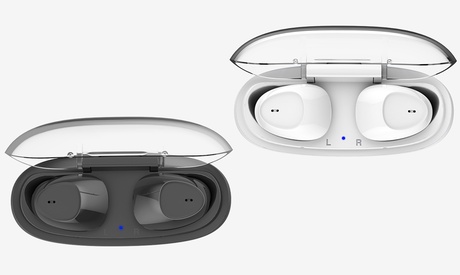 Écouteurs Bluetooth sans fil avec boîtier de chargement