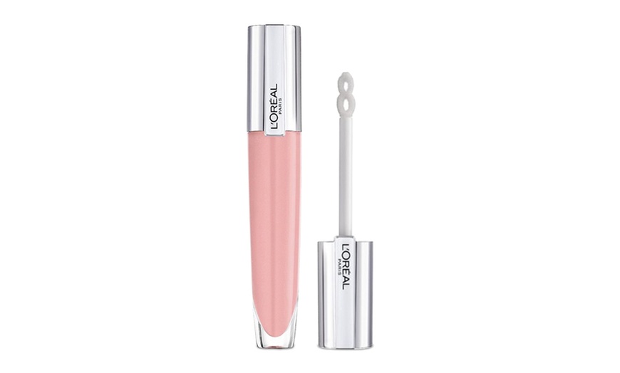 Image 1: Up to Four-Pack of L'Oreal Paris Sheer Pink Lip Gloss 6.4ml