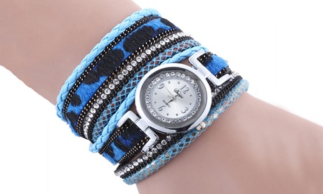 Montres-bracelets serpent ornées de cristaux Swarovski®
