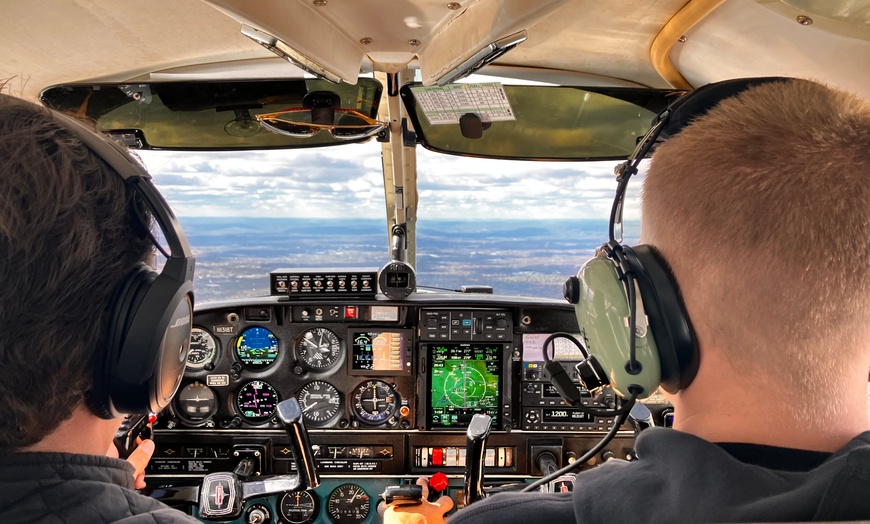Image 5:  Fly High with One-Hour Introductory Flight Lesson for One or Two
