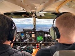 One-Hour Introductory Flight Lesson from LuvsFlying Flight Training (Up To 63% Off) 