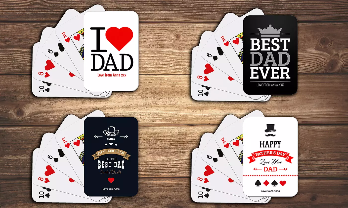 Personalized Playing Cards from Fabness (Up to 78% Off) - Second Medium