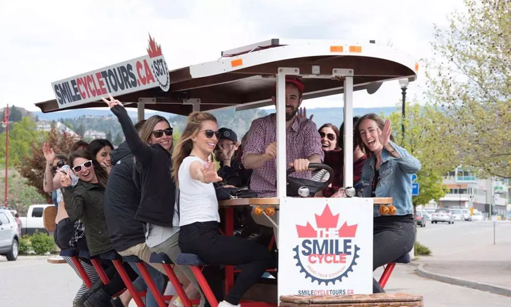 Craft Beer Crawl for Two or Four from Smile Cycle Tours (Up to 43% Off)  - Primary Image