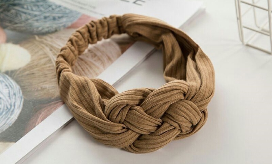 Image 5: Braided Elastic Headband