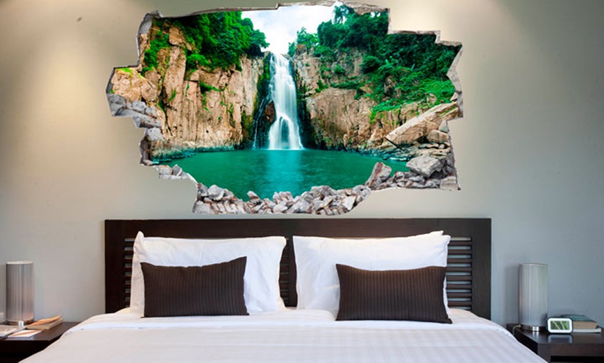 Image 2: Decorative 3D-Effect Wall Sticker