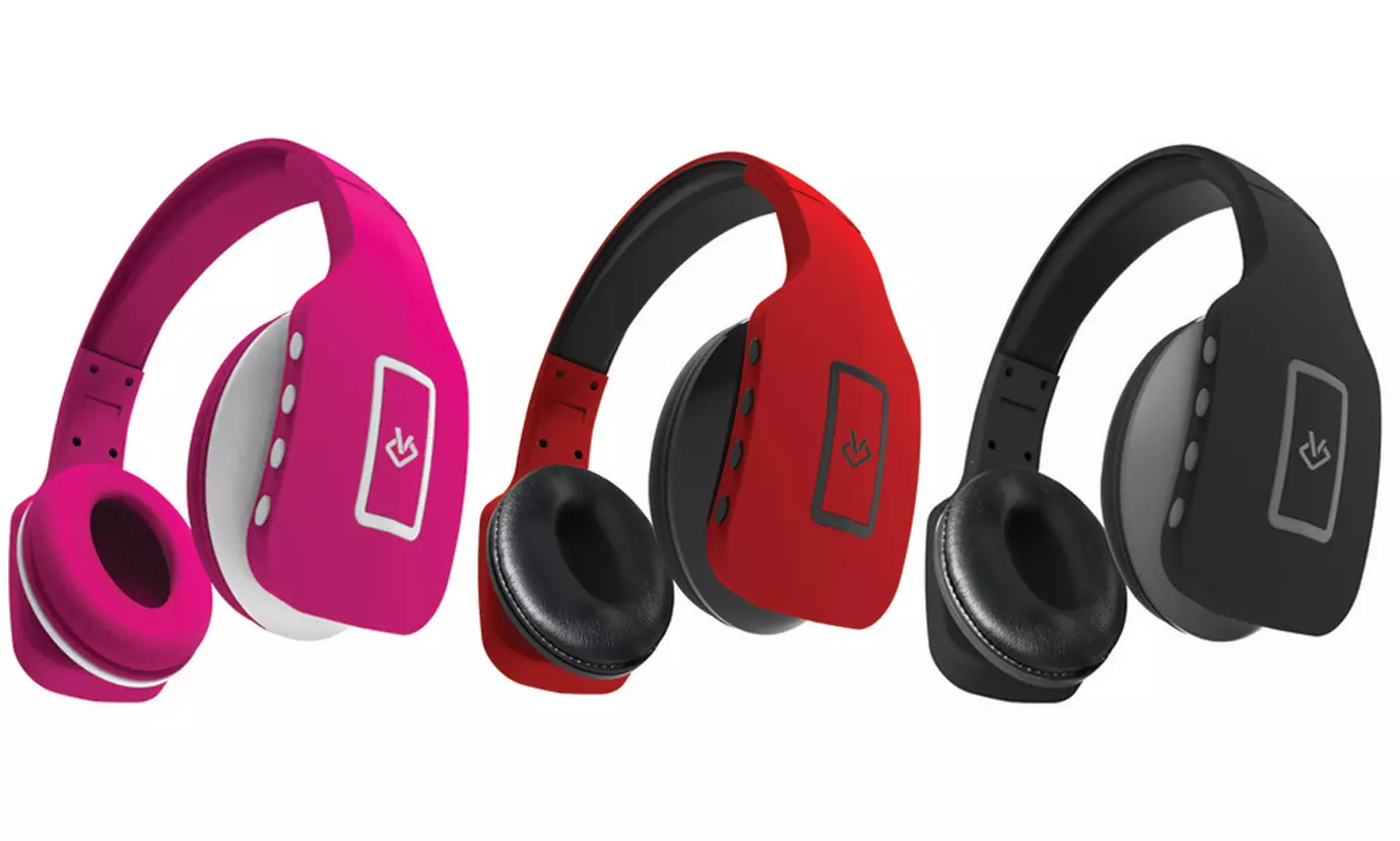 Overtime OTBTHPJE Foldable Wireless Bluetooth Over-the-Ear Headphones - Primary Image