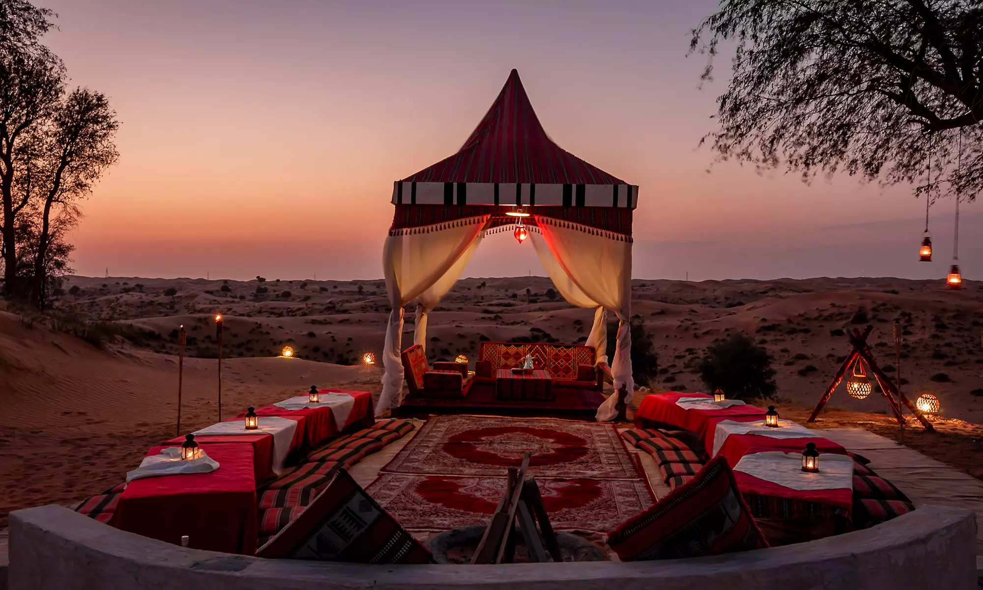 Ras Al-Khaimah: 1-Night Camp Stay for Two Adults or Family of Four with Half-Board and Activities at The Bedouin Oasis - Primary Image