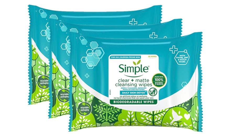 Image 4: Up to Six Packs of Simple Daily Skin Detox or Kind Defence Wipes