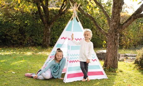 Tentes Tipi en bois design scandinave John avec accessoires en option