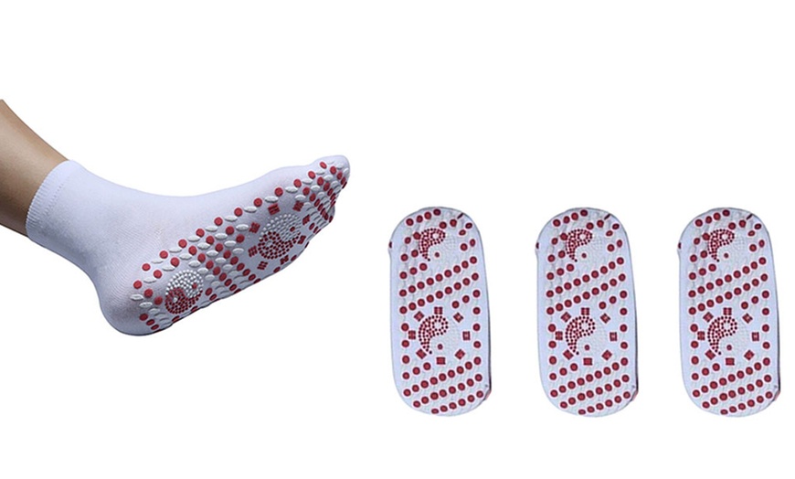 Image 11: Up to Six Pairs of Self-Heating Massage Socks