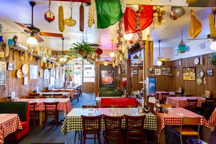 Dinner for Two with House Wine and Shared Dessert - Gumba's Italian Restaurant 