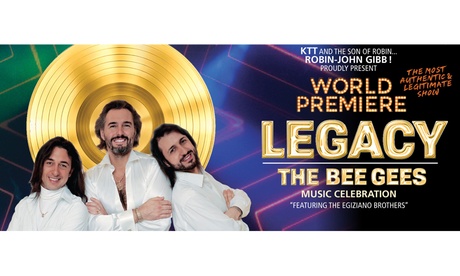1 place en carré or pour The Bee Gees Legacy, le mardi 28 avril 2020 à 20h à 42,50 € au Stadsschouwburg Anvers