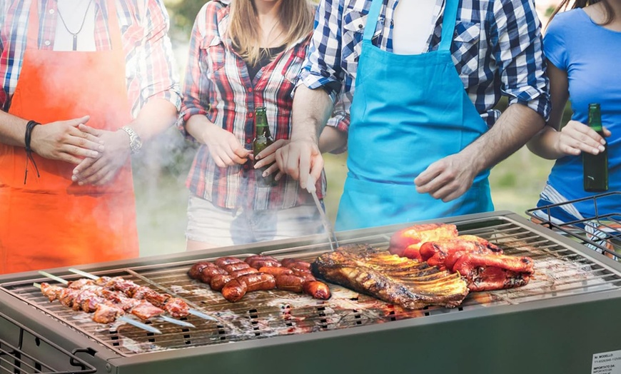 Image 4: Outsunny Charcoal Barbecue Selection