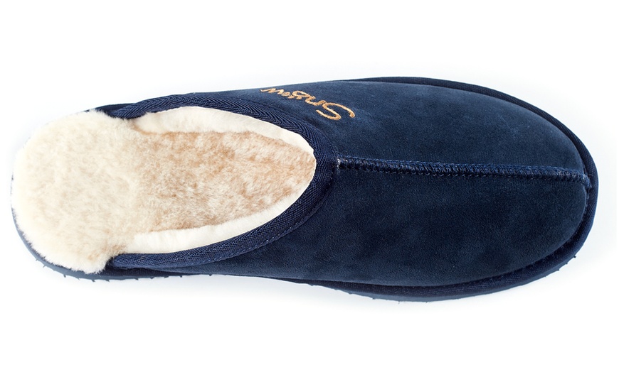 Image 15: Snow Paw Sheepskin Slippers