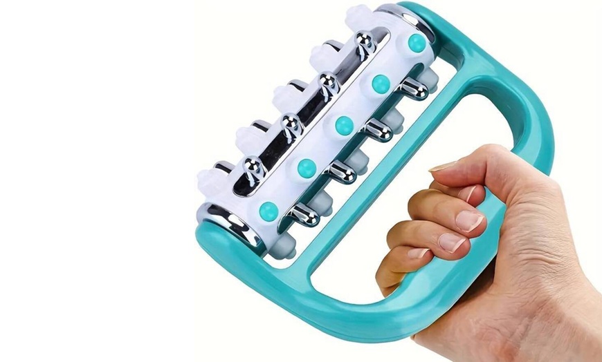 Image 3: Portable Handheld Body Roller Massaging Tool