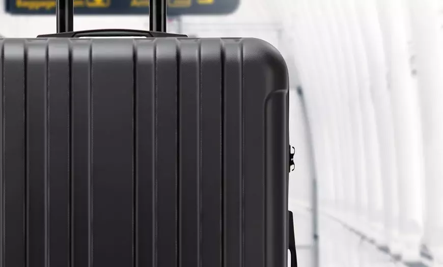 Image 9: 8 Wheel Premium Travel Suitcase TSA Lock Highly Durable 100+ Airline Approved