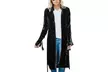 Women's Velvet Duster Cardigan. Plus Sizes Available. - Second Medium