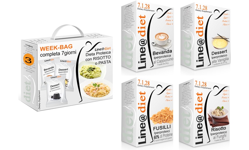 Image 10: Kit Dieta Proteica Line@ con risotto e pasta