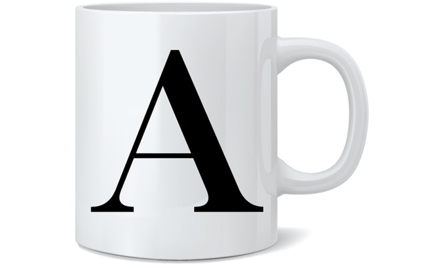 Image 3: Alphabet Letter Mug