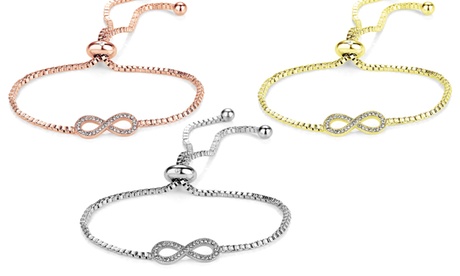 Fino a 3 bracciali dell'amicizia Philip Jones con cristalli di Swarovski® disponibili in 3 colori