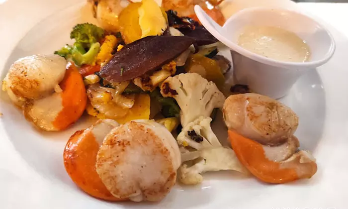 Dîner raffiné en tête à tête