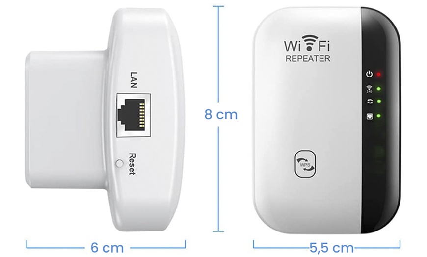 Image 4: Wi-Fi-Repeater mit LAN-Kabel