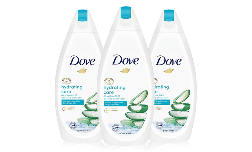 Image 15: Three or Six Packs of Dove Body Wash, 450ml