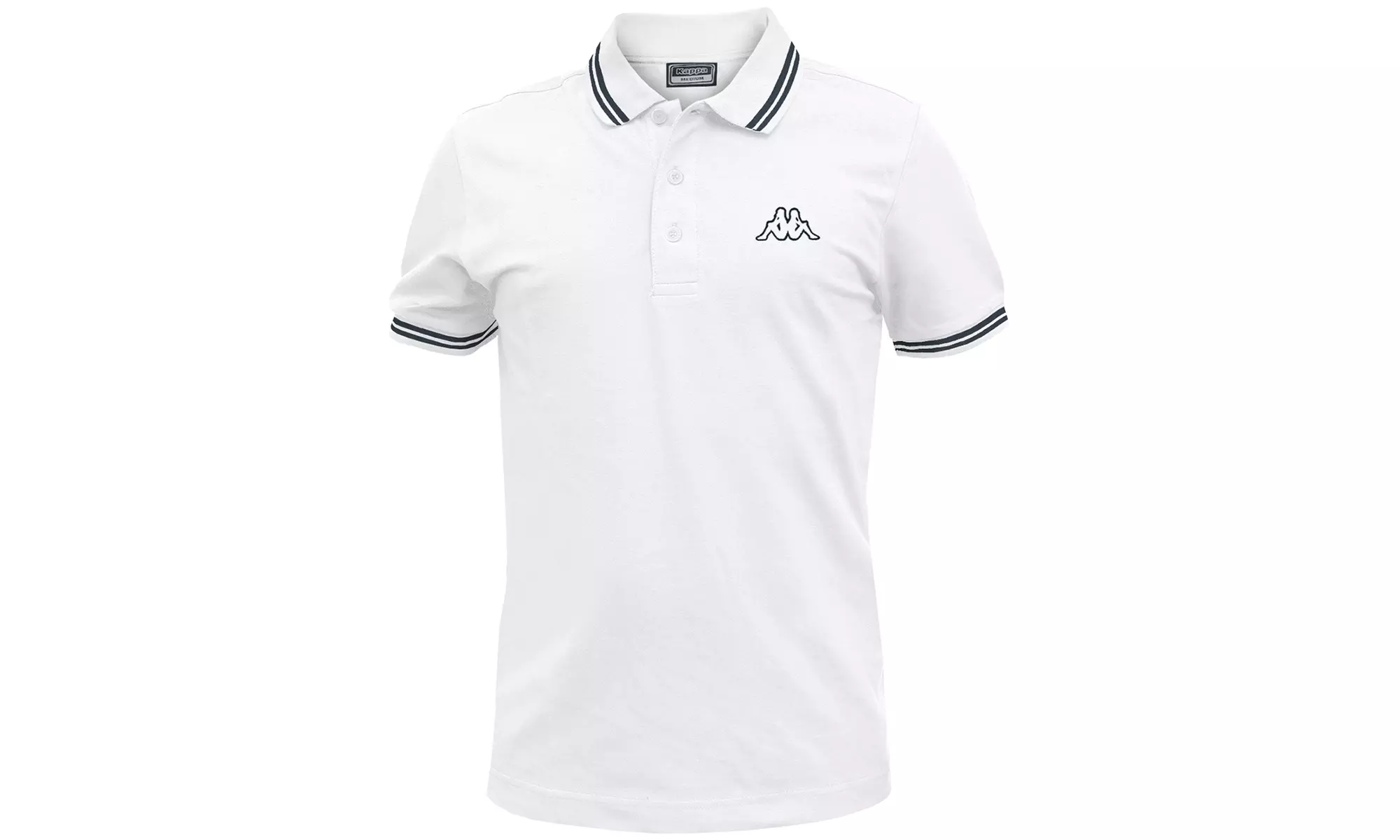 Polo da uomo Kappa in 100% cotone piquet