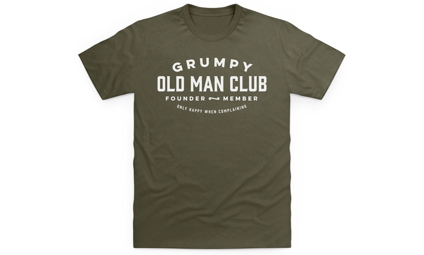 Image 6: Grumpy Old Man Club T-Shirt