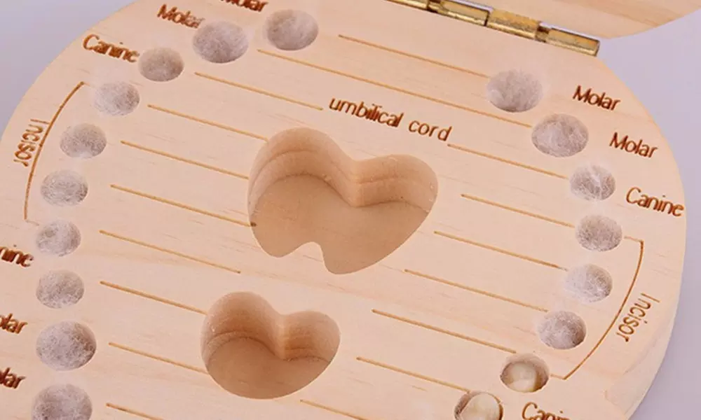 Scatola per ricordi dei bambini