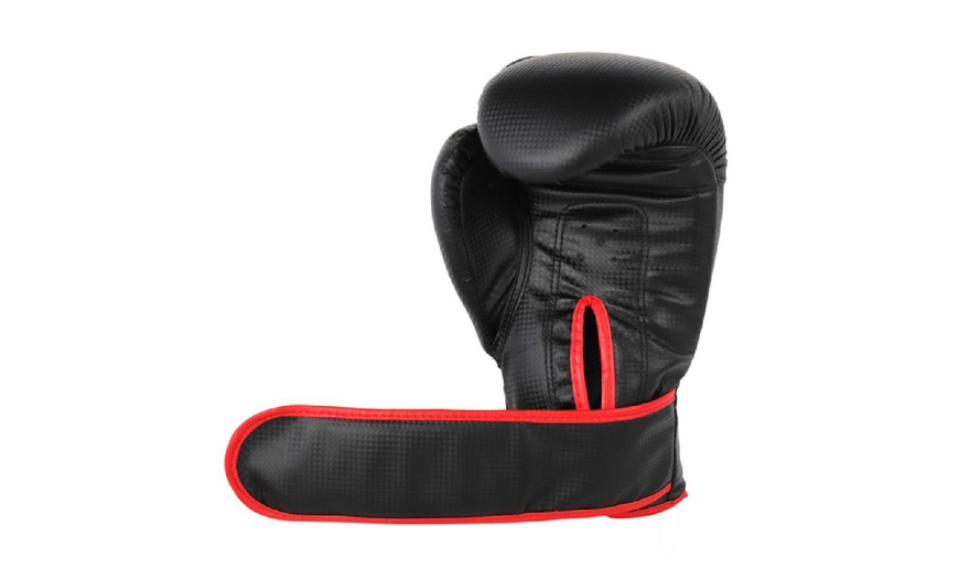 Image 7: PVC Compressed Sponge Combat Training Boxing Gloves