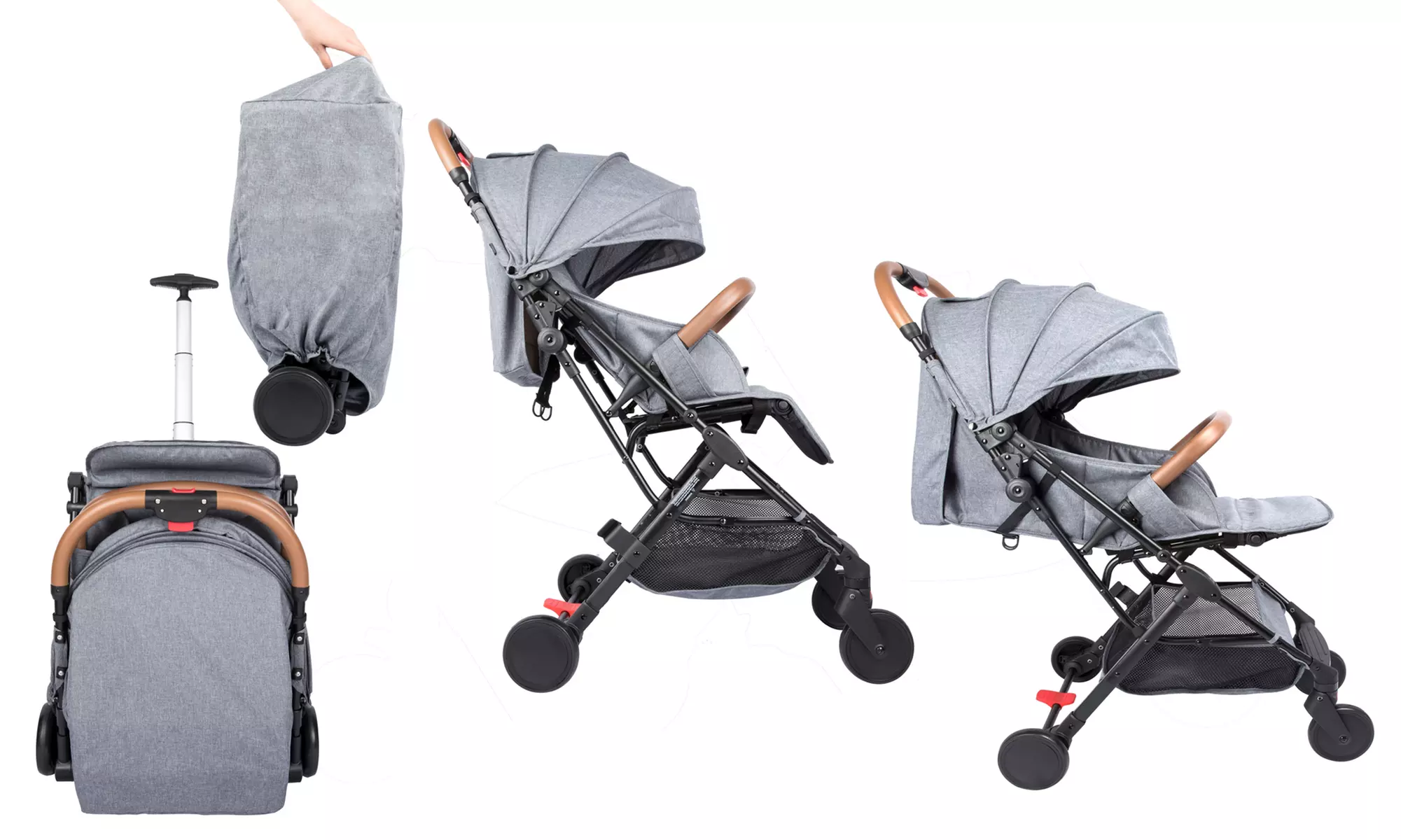 Poussette pliable utilisable à partir de 6 mois et jusqu'à 18 kg - Primary Image