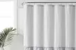 Melanie Ruffled Cotton Shower Curtain - Second Medium