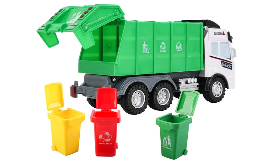 Image 3: Remote Control Garbage Truck Vehicle Set