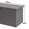 Image 15: 350L Lockable Outdoor Steel Storage Box