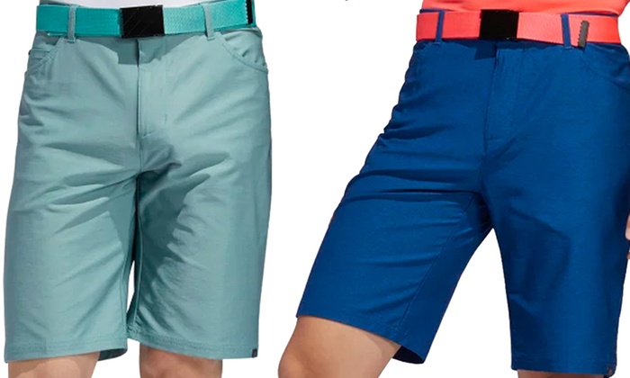 adidas golf heathered shorts