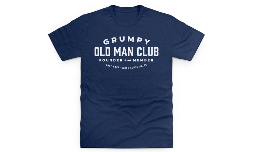 Image 7: Men's Grumpy Old Man Club T-Shirt