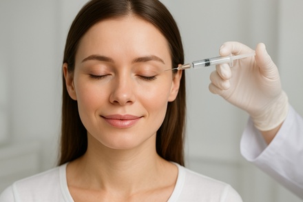 Wertgutschein anrechenbar auf Botulinumbehandlung mit 10 Einheiten für 1 Zone - mg Aesthetics by Massud Ghiasi