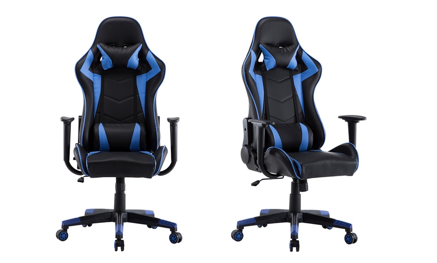 Image 4: Racing-Style Office Chair