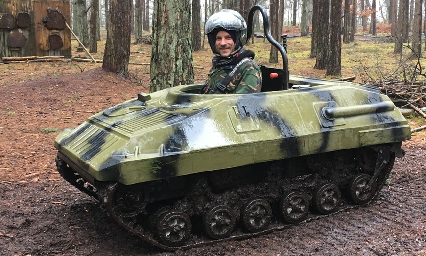 Image 2: Mini Tank Driving Experience